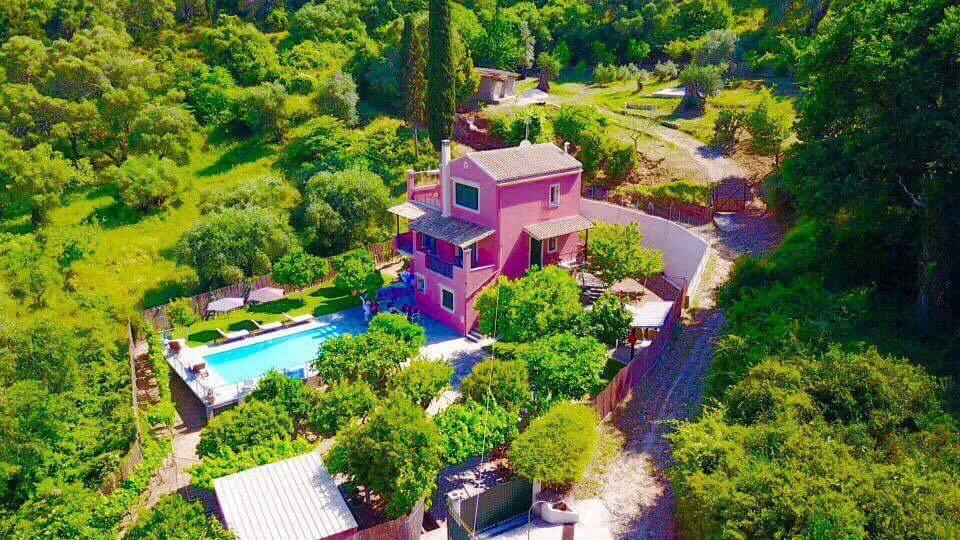 Casa Elisabetta Corfu Villa Kynopiástai Dış mekan fotoğraf